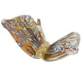 thumbnail image 4 of GlassOfVenice Murano Glass Golden Quilt Millefiori Butterfly, 4 of 8