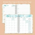 thumbnail image 2 of WNFJR 2025 Planner Weekly and Monthly, Jan 2025 to Dec 2025, Hardcover 2025 Calendar Planner Book with Tabs & Inner Pocket, Office Home School Supplies for Women & Men, 2 of 3