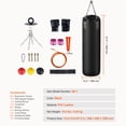 thumbnail image 6 of KFFKFF Heavy Punching Bag Set Hanging Boxing Bag MMA Training with Chain Unfilled, 6 of 9
