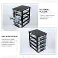thumbnail image 4 of 3-Drawer Plastic Storage Cabinet for Home and Office, 4 of 5