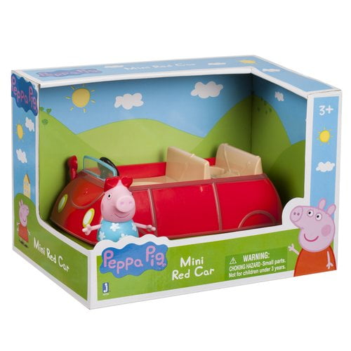 peppa pig red car walmart