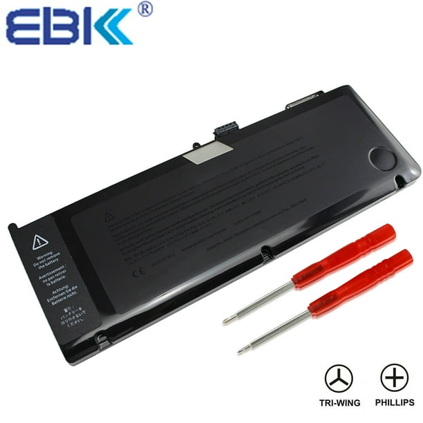 Ebk New A13 Battery For Mac Book Pro 15 Inch A1286 Only For Early 11 Late 11 Mid 12 Fit Mc721ll A Mc723ll A 661 5844 0 7134 A With Free Tools Walmart Com Walmart Com