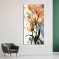 thumbnail image 3 of "Pastel Fleur I" Frameless Free Floating Reverse Printed Tempered Glass Wall Art, 3 of 5