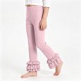 thumbnail image 5 of Karoyedx Kids Leggings Girls' Leggings Toddlers Active Stretch Leggings Little Kids Yoga Pants Pink Size,7-8Y, 5 of 8