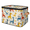 Multicolor 1, variant on ADECORIVY Colorful Giraffe Storage Bin with Zipper Lid, Fabric Storage Baskets Boxes with Handles, Decorative Clothes Organizer Containers for Shelves, Wardrobe, Closet