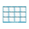 thumbnail image 2 of Calendrier Effaçable Adhésif Double Face Anglais 2025 Mural Pliable Style 2025.1.1-2025.12.31, 2 of 6
