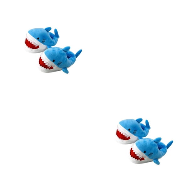Pantuflas de Tiburón Minnieouse azul Tamaño de la UE 36-43