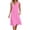 Pink, variant on Guluxicc Linen Dress for Women Sleeveless Beach Vacation Flowy Gauze Lightweight Midi Dresses Casual Trendy Cruise Outfits