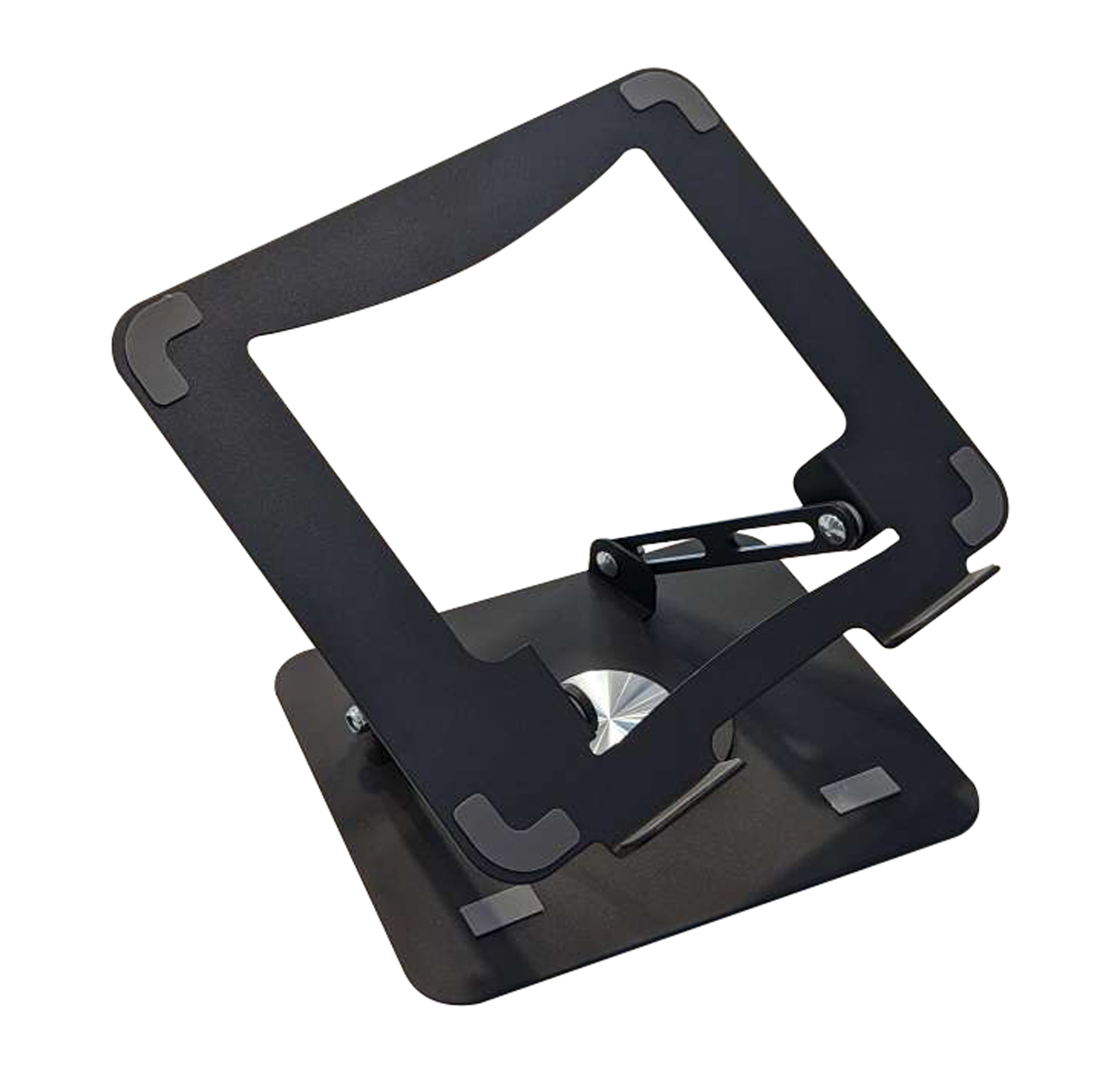 Swivel Laptop Stand raise tilt rotate cool laptops with this ergonomic desktop notebook riser