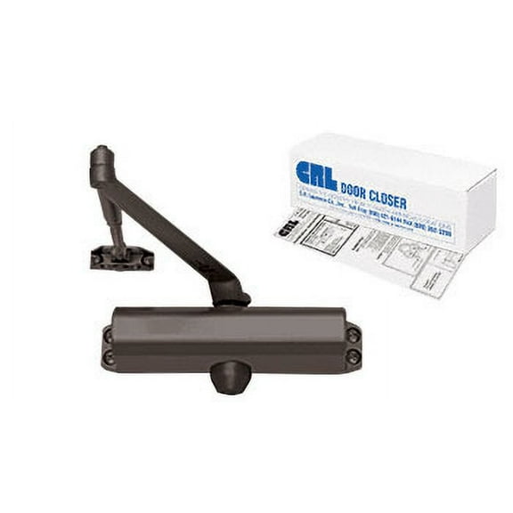 CRL DC55BRZ Bronze ANSI Grade 1 Spring Size 5 Surface Mount Door Closer