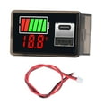 thumbnail image 1 of Medidor De Batería Para Carro De Golf DC 8-30 V, Medidor De Monitor, Probadores De Voltímetro Digital, Indicador De Voltaje De Capacidad De Batería, Monitores De Indicador De, 1 of 7