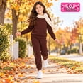 thumbnail image 7 of Real Love Girls Jogger Set 2 Piece Basic Fleece Pullover Hoodie and Sweatpants, 7 of 7