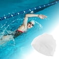 thumbnail image 2 of Gorros de Natación 1 Pc de Elasticidad 5.51"x8.66" Blanco, 2 of 6