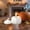 White, variant on Konghyp Pumpkin Candy Jar Ceramic Storage Canister, Multifunctional Decorative Bowl for Thanksgiving Halloween Parties, Vintage Chinoiserie Style, Elegant Home Decor