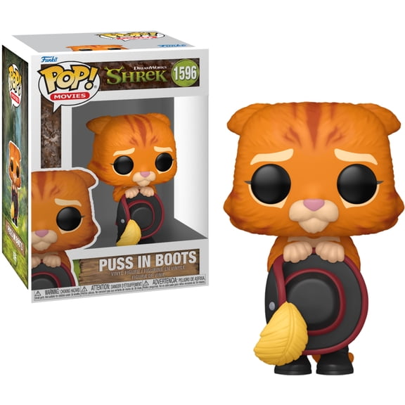 Collectible Funko POP! Movies: Shrek - Puss In Boots #1596