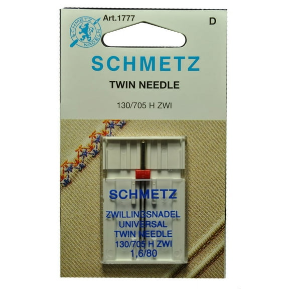 Schmetz Sewing Machine Twin Needle