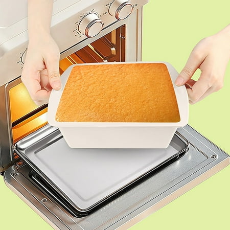 

Hwuxmo New Cake Baking Tray 6.5 Inch Cake Making Tool Clearance Beige