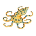 thumbnail image 2 of Almencla Blue Creature Model Toy Marine Sea Animal Figures Realistic Aquarium Model for Desktop Decoration Collection orange, 2 of 8