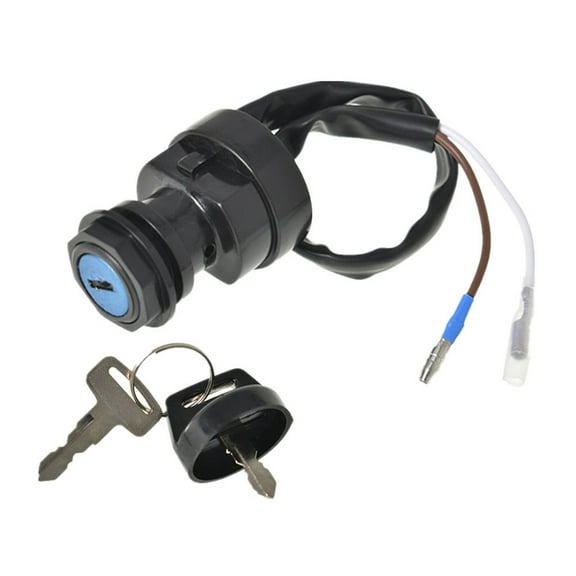 Genrics Ignition Switch With Key Replacement for 1988-2004 Kawasaki Bayou 300 KLF300B