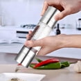 thumbnail image 3 of Bangcool Pepper Grinder Dual-end Stainless Steel Salt Grinder Pepper Shaker, 3 of 10