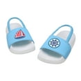 thumbnail image 5 of Dream Pairs Baby Girls Boys Toddles Summer Beach Sandals Comfort Slip-on Slippers KAS211 NAVY/BLUE Size 7-8, 5 of 7