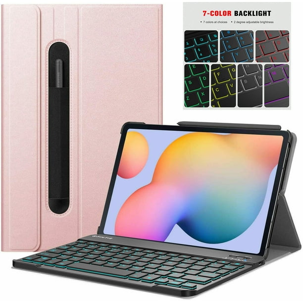 Keyboard Case for Samsung Galaxy Tab S6 Lite 10.4'' 2020 Model SM-P610/P615, Fintie [Secure S
