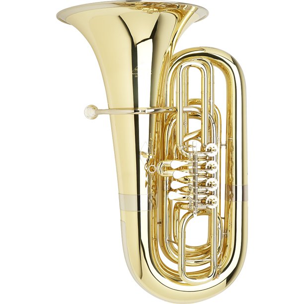 Miraphone 191 Series 5/4 BBb Tuba S1914V Yellow Brass 4 Valves Standard Slides