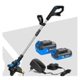 thumbnail image 1 of 20V Electric Lawn Mower Li-ion Battery Cordless Grass Trimmer 12in Auto Release String Cutter Pruning Garden Tools ,Easy to Use, 1 of 6