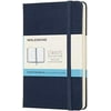 Moleskine Classic Notebook, Hard Cover, Pocket (3.5" x 5.5") Dotted, Sapphire Blue, 192 Pages