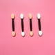 thumbnail image 5 of Desechables Lados Sombra de Ojos Esponja Aplicadores Longitud Sombra de Ojos Pinceles Maquillaje Aplicador 120 Piezas, 5 of 8