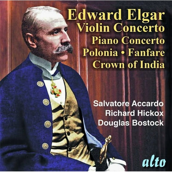 Richard Hickox - Sir Edward Elgar: Violin Concerto. Piano Concerto; Polonia; Crown of I - Music & Performance - CD