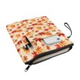 thumbnail image 3 of HELLHERO Vintage Books Sleeve, 11.4 Inch X 8.66 Inch Polyester Fabric Reusable Protector Wrap Bag Book Cover Carrying Case with Zipper, Classic for Reader, 3 of 8