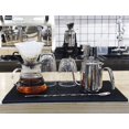 thumbnail image 5 of Bar Service Mat Non-Slip Mats Rubber Bar Dry Mat Dish Drying Mat 45 x 30 cm（Black）, 5 of 5