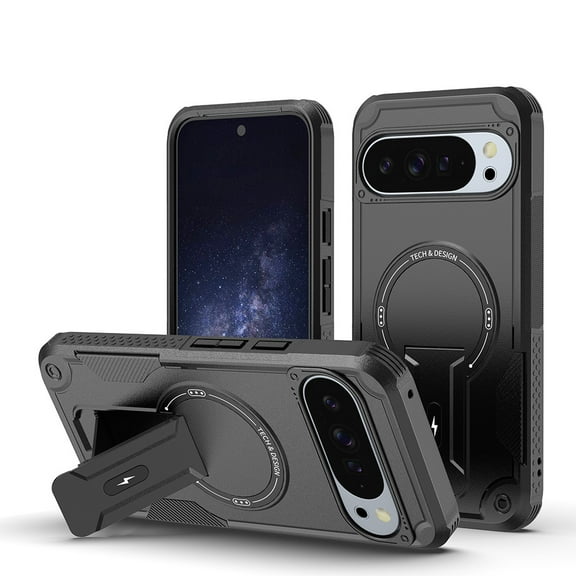 TYJKeJi Case with Kickstand Drop Resistant Shockproof Case For Google Pixel 10 Pro XL