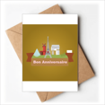 thumbnail image 1 of French Scenery Birthday Greetings Greeting Cards You are Invited Invitations, 1 of 3