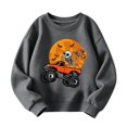 thumbnail image 4 of Gyexs Kids Halloween Sweatshirt Crewneck Pullover, Daily Wear Relaxed Fit, Family Halloween, 4 of 4