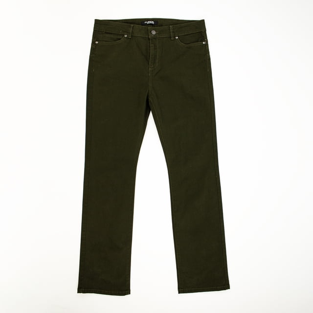 Jeans Furor para Mujer, Recto Verde Talla 30