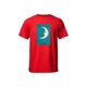 thumbnail image 1 of Playera Unisex De La Luna Loteria Mexicana Color Rojo Talla Grande Marca Emil SaEs, 1 of 4