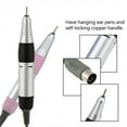 thumbnail image 1 of pitrice Manicure Lathe Nail Drill Handle Rustproof Aluminum Alloy ABS Accessories Compact Size Automatic Convenience Nails Accessories Machine Handles Light Pink, 1 of 9