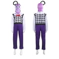 thumbnail image 3 of Disfraz de Cosplay de la película de anime Inside Out Joy, disfraz de disgusto, vestido para niños adultos, ropa de fiesta de carnaval de Halloween, juego de rol, 3 of 3