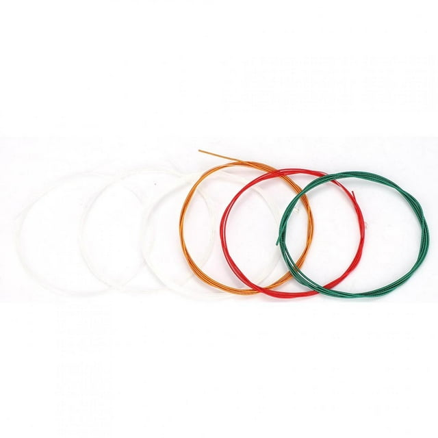 Guitar Accessory, Colorful Coatings Not Prone To Rust Guitar Nylon String, Not Easy To Break For Instrument Lovers Guitar