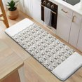 thumbnail image 5 of Brown Christmas Deer Pattern Kitchen Rug Mat,Kitchen Runner Rugs Non Skid Washable,Decorative Kitchen Floor Mats for Kitchen,Sink,Laundry,17"x47.2", 5 of 7