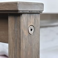 thumbnail image 4 of Plank+Beam Queen Bed Frame with Slatted Headboard, Classic Solid Wood Adults Platform Bed, 4 of 8