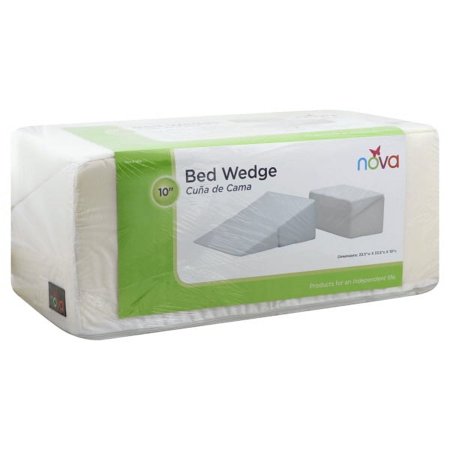 NOVA Folding Bed Wedge, Combo Use as Bed Wedge or Pillow Table, Comes in 3 Slope Elevations & 2 Colors (Navy Blue & White), Removable & Washable Cover