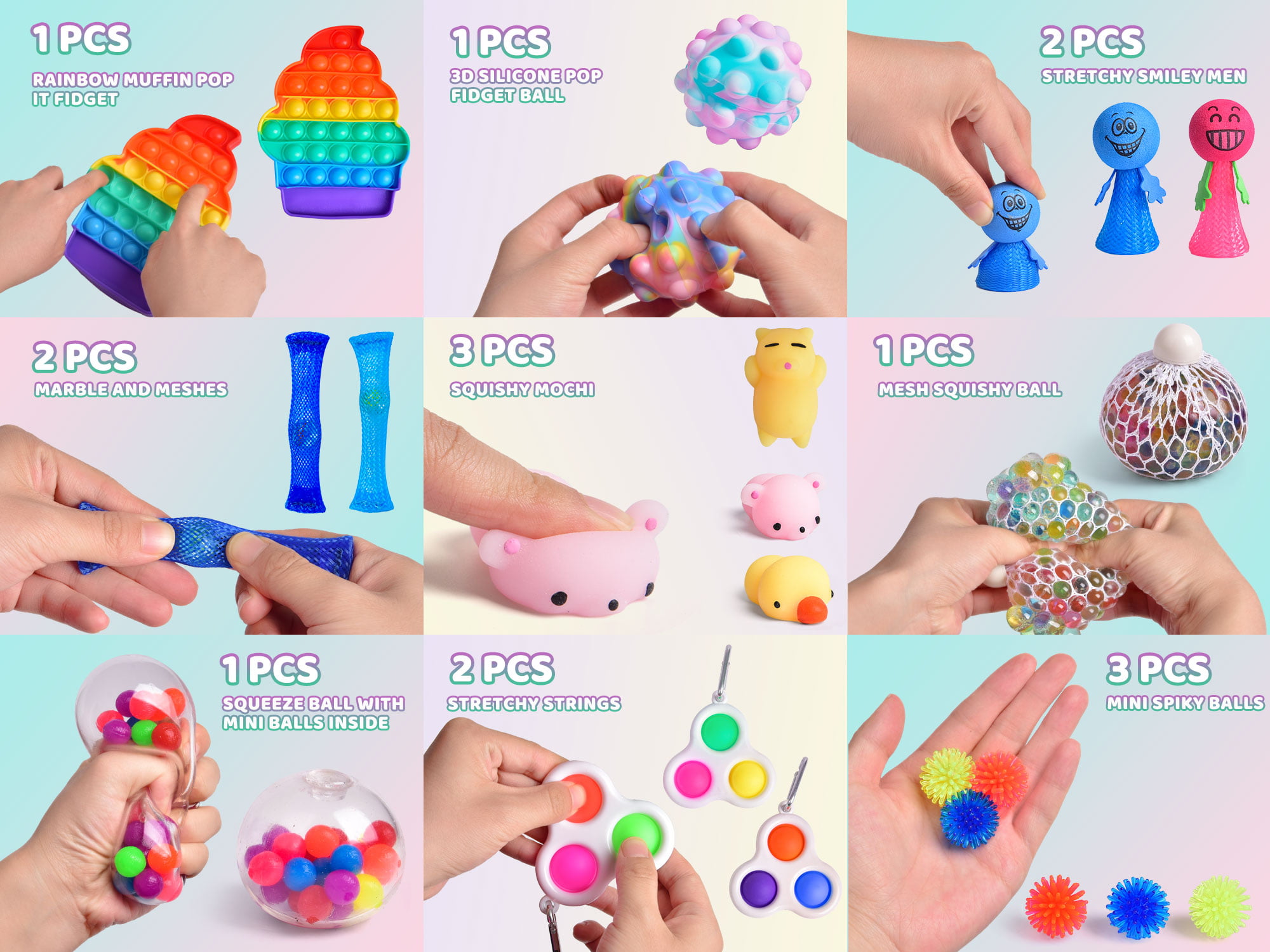 Cupcake Pop Fidget Kids Toys Bulk for your store - Faire