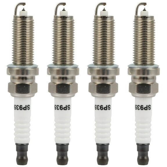 SCITOO Spark Plugs 93501 Platinum Iridium for Honda CR-V for Civic Accord Fit & for Toyota for Corolla Prius & for Subaru Outback & for Mazda CX-5 & for Acura TLX & Scion xD & more 92649 92274 96964