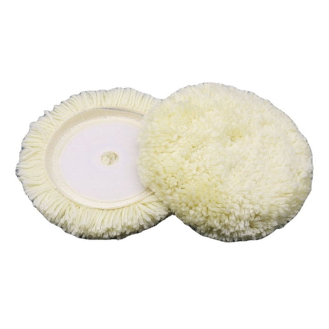 5/6/7 Inch Wool Waxing Buffing Pad Tool Car Polish Disc Circle Auto Polishing Detailing Cleaning Tool Accessories