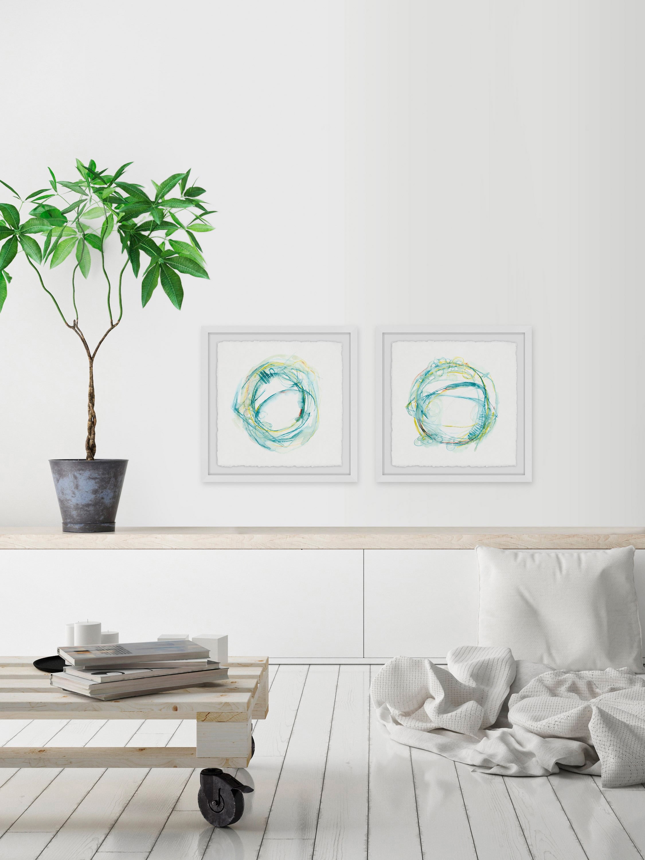 Orbital Path Diptych
