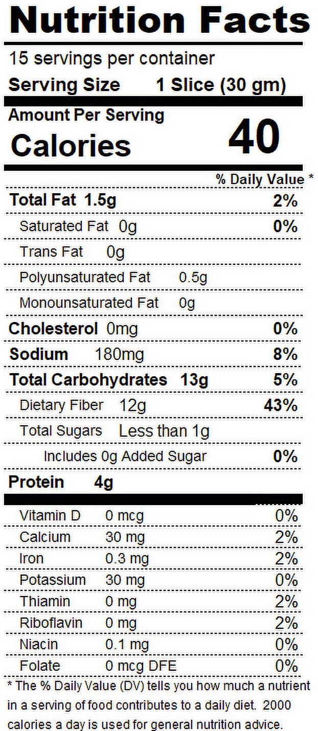 Natural Ovens Bakery Keto-Friendly White Fresh Bread, 18 oz.