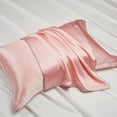 thumbnail image 1 of Nvzi 2 fundas de almohada de seda morera Suaves y agradables para la piel, que le dan un abrazo lujoso 18,9 x 29,13 pulgadas (polvo cereza claro), 1 of 5